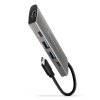 AXAGON HMC-5G2, USB 10Gbps hub, porty 2x USB-A, 2x USB-C, HDMI 4k/60, PD 100W, kábel USB-C 13cm HMC-5G2