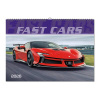 Nástenný kalendár Fast cars 485x340 mm, 2026