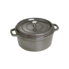 STAUB Cocotte hrniec okrúhly 28 cm/6,7 l sivý