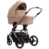 Bebetto kombinovaný kočík MONTI Autosedačka (vajíčko): Bez autosedačky, Fabra: 04 kaszmir
