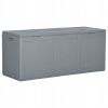 Záhradný box- Záhradná prevodovka 270 l Gray Rattan pp (Záhradná prevodovka 270 l Gray Rattan pp)