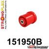 Zadní výztuha silentblok 151950B (Zadní výztuha polyuretanové lůžko silentblok)