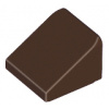 54200 Dark Brown Slope 30 1 x 1 x 2/3 (Tmavě hnědý svah 30 1 x 1 x 2/3)