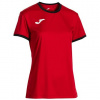 Combi Premium Short Sleeve dámske tričko červená-čierna veľkosť oblečenia S - S