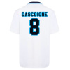 Score Draw England Retro Home Shirt 1996 Adults Gascoigne 8 2XL