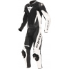 DAINESE DEMON SPRINT 2PCS LEATHER SUIT BLACK/WHITE/WHITE - 58