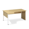 Interiér Říčany Ergonomický stôl ProOffice A 180 x 120/80, ľavý, divoká hruška