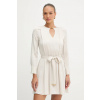 Šaty Marciano Guess ANITA béžová farba, mini, áčkový strih, 5YGK33 7356A 5YGK33.7356A 40