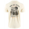 Grundéns Tričko Dark Seas X Grundens Portsmith SS T-Shirt Natural - M