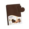 Bellatex PF/018 Froté plachta Tmavá hnedá 140x200