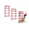 Trestles Balíček 3xSUPER HIT - Policový regál 1800x900x400 Farba: červená