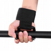 TRÉNINGOVÉ HÁKY ÚCHYTKY NA ZHYBOVANIE STRONG FIT PRE TYČ ČIERNE