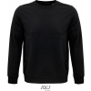 SOL'S | Comet, Unisex mikina z bio bavlny, čierna, M