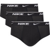 Nike 3 Pack Briefs Mens Black Medium