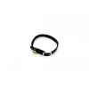 Beeztees Obojek pro kočky nylonový černý 6-29cm x 10mm