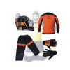 MPS brankársky florbalový set Veľkosť: XS - oranžová