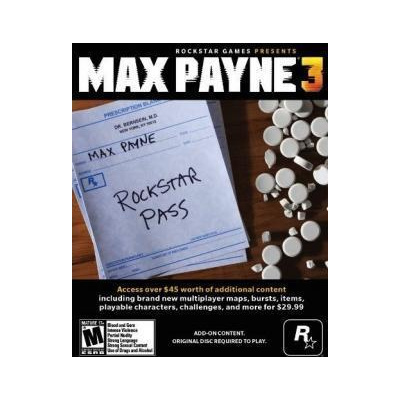 ESD GAMES ESD Max Payne 3 Rockstar Pass