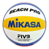 Mikasa Beach Pro BV550C Lopta na plážový volejbal, biela, modrá, oranžová, žltá, veľ. 5, 4907225881475