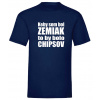 Keby som bol zemiak - Námornícka modrá , Pánske , S