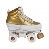 Powerslide Kolečkové brusle Chaya Quad Kismet Barbiepatin Gold (Velikost eur: 39, Počet koleček: 2x2, Velikost koleček: 56mm, Řada: Chaya)