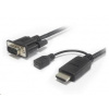 PREMIUMCORD Převodník HDMI na VGA s microUSB napájením khcon-20