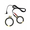 Rimba Electro Cock Rings, Bi-Polar, Round 2 pieces