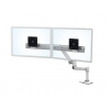ERGOTRON LX Desk Dual Direct Arm, bílý, stolní rameno pro 2 monitry až 25