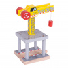 Bigjigs Rail Veľký žeriav žltý Bigjigs Rail Veľký žeriav žltý