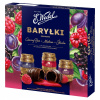 Ovocné barely čierne bez maliny slivka s alkoholom 200 g E.Wedel