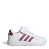 adidas Kids' Grand Court 2.0 El K Low-Top Trainers Ftwr White 2.5 (35)