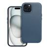 Kožený kryt Mag Cover iPhone 15 indigo modrý