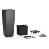 Lechuza geobra Kvetináč Lechuza Cubico Alto all-in-one set Farba: Antracitová