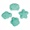 BIGJIGS silikónová formička na piesok Eggshell Green