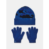 Chlapčenská čiapka Under Armour B Beanie/Glove Combo-BLU Modrá OSFM