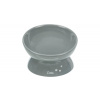 TRIXIE Ergonomická keramická miska XXL, vyvýšená, 0,35l/ ø 17cm, šedá