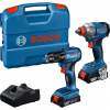 Bosch Set GDX 18V-285 + GSR 185-LI Professional + kufor 06019N2123