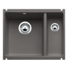 Blanco SUBLINE 350/150 U Keramika basalt s tiahlom drez vľavo