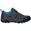 Gelert Horizon Low WP Juniors Walking Shoes Charcoal/Blue 6 (39)