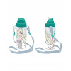 Fľaša na vodu so slamkou pre deti Ľadové kráľovstvo Frozen Kids Euroswan 500 ml