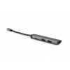 VERBATIM 49140 USB-C Multiport HUB, 2x USB 3.0, 1x USB-C, HDMI, šedá dokovací stanice 49140