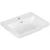 Villeroyboch VILLEROY & BOCH VERITY EXCLUSIVE umyvadlo 60 cm, s otvorem pro baterii a přepadem, alpská bílá