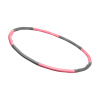 Zoštíhľujúci obruč Hula Hop 95 cm, ružová, REBEL ACTIVE