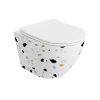 Lavita SOFI SLIM STONE závesné WC, Rimless 5900378326496