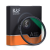 K&F Concept 40.5mm CPL, tenký, so zelenou povrchovou úpravou