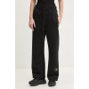 Bavlnené tepláky adidas by Stella McCartney dámske, čierna farba, s potlačou, JJ0102 L