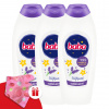 Kúpeľ na detskú sprchu Levanduľa a vanilka 3x750ml + darček Detský turban na vlasy Baba
