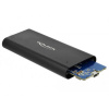 Delock 42614 externé puzdro pre NVMe PCIe SSD disk formátu M.2 2260, 2280, 2242 USB-C®, M.2; 42614