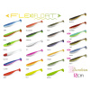 Umelá nástraha Delphin ZANDERA FlexiFLOAT UVs / 5ks 12cm/BERRY
