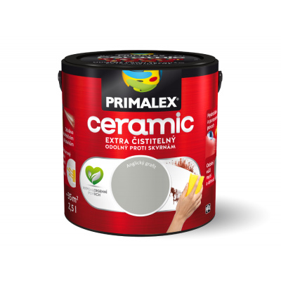 Primalex Ceramic Umývateľná interiérová farba Farba: Carrarský mramor, Balenie: 2,5 l