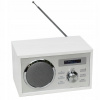Kuchynský retro strieborný hrebeň Bluetooth Dab+ (Kuchynský retro strieborný hrebeň Bluetooth Dab+)